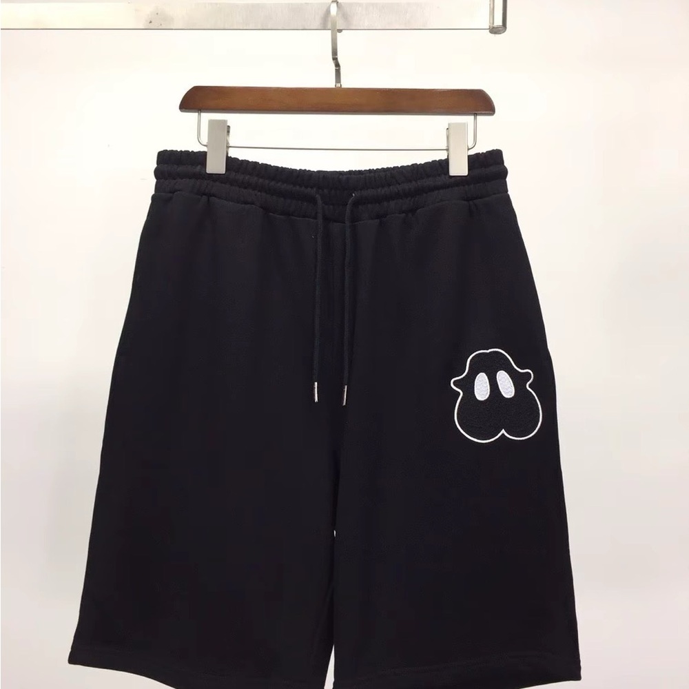 Burberry Charcoal Elastic Waist Shorts